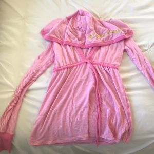 Victoria secret pink bath robe